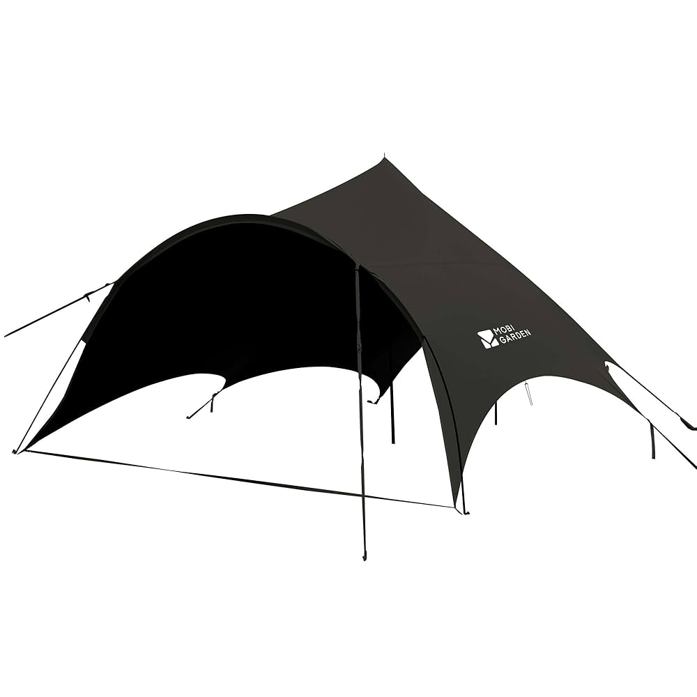 モビガーデン　アーチ型　タープ　未使用品 Amazon | MOBI GARDEN タープアーチ型 ブラック | MOBI GARDEN